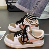 Damskie Sneakersy Casual Retro na Platformie Sportowe