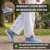 Uniseks szerokie dziane sneakersy komfortowe