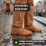 Uniseks szerokie dziane sneakersy komfortowe
