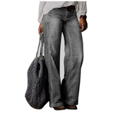Szerokie Jeansy Damskie Wide Leg do Codziennych Stylizacji
