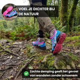 Uniseks buty trekkingowe z amortyzacją i podeszwą antypoślizgową