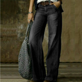 Szerokie Jeansy Damskie Wide Leg do Codziennych Stylizacji