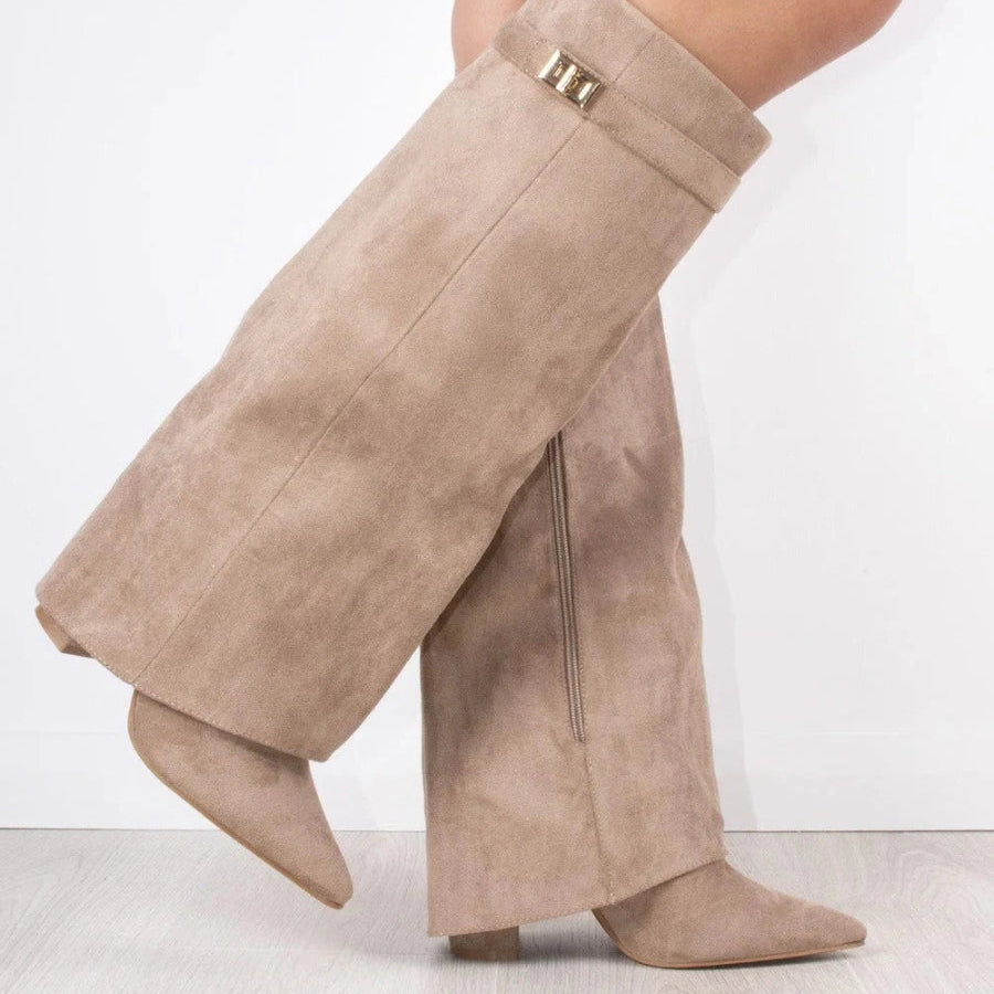Kozaki Damskie na Obcasie Eleganckie do Codziennych Stylizacji