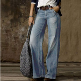 Szerokie Jeansy Damskie Wide Leg do Codziennych Stylizacji