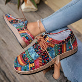 Damskie Kolorowe Sneakersy Etniczne – Wygodne Buty Casual