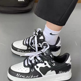 Damskie Sneakersy Casual Retro na Platformie Sportowe