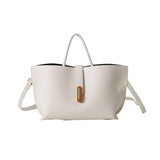 Elegancka Torebka Damska Shopper Minimalistyczna Duża