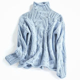Damski Sweter Jesienny Camel