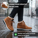 Ocieplane buty zimowe z podszewką polarową