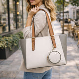 Duża Torebka Damska Shopper z Etui Elegancka i Pojemna