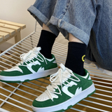 Damskie Sneakersy Casual Retro na Platformie Sportowe