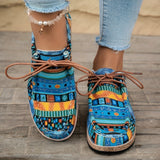 Damskie Kolorowe Sneakersy Etniczne – Wygodne Buty Casual