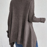 Damski Sweter Jesienny Elegancki Zielony