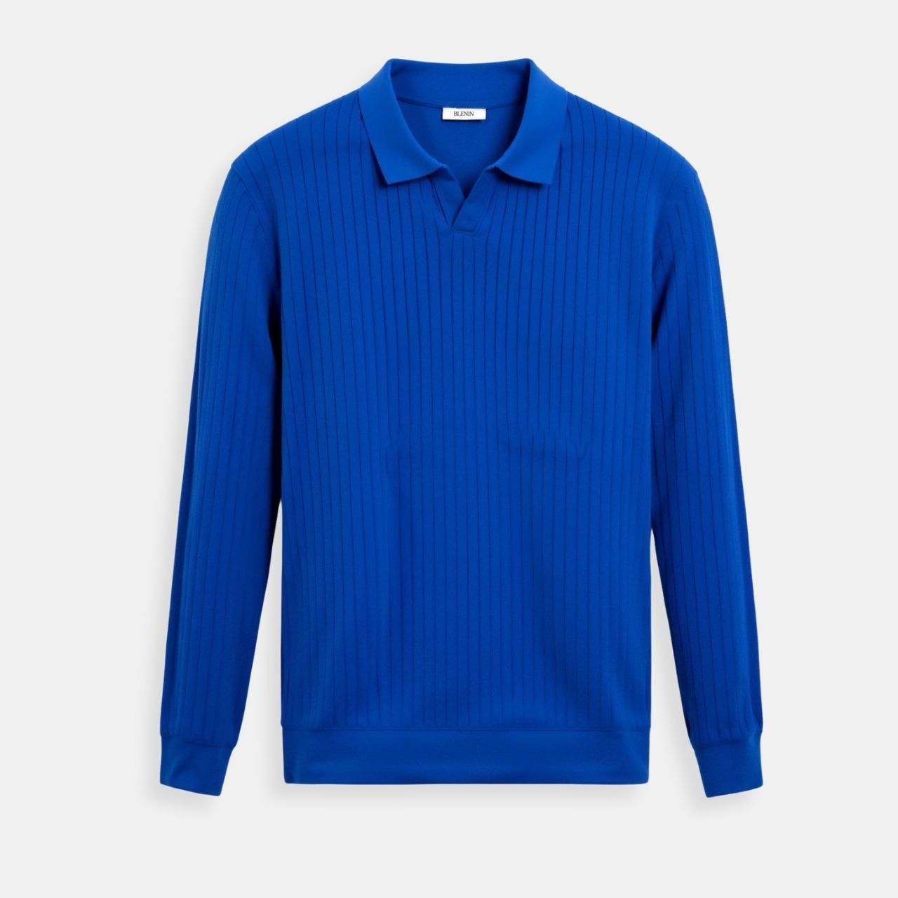 Męska Koszulka Polo Długi Rękaw Minimalistyczna Elegancja