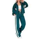 Komplet dresowy sportowy stylowy wygodny zestaw casual