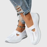 Damskie buty ortopedyczne wsuwane z oddychającą wkładką