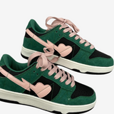 Damskie Sneakersy Casual Retro na Platformie Sportowe
