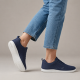 Uniseks szerokie dziane sneakersy komfortowe
