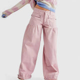 Damskie Jeansy Baggy z Elastycznymi Nogawkami – Luźne Spodnie Denim