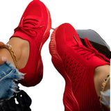 Damskie Oddychające Sneakersy Sportowe – Lekkie Buty do Chodzenia