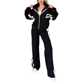 Komplet dresowy sportowy stylowy wygodny zestaw casual