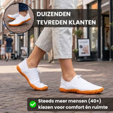 Uniseks buty wsuwane z szeroką przestrzenią na palce