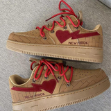 Damskie Sneakersy Casual Retro na Platformie Sportowe