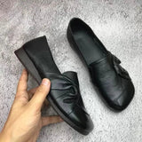 Damskie Mokasyny Classic z Dekoracyjnym Splotem