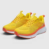 Sportowe sneakersy z oddychającej siatki na grubej podeszwie