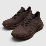 Damskie sneakersy wsuwane z elastycznej dzianiny, szersze stopy
