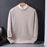 Męski sweter z kaszmiru, krój regular
