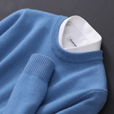 Męski sweter z kaszmiru, krój regular