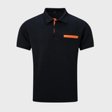 Męska Koszulka Polo Slim Fit z Kieszonką Sportowa Elegancja