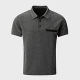 Męska Koszulka Polo Slim Fit z Kieszonką Sportowa Elegancja