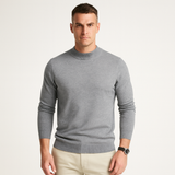 Męski sweter pullover o regularnym kroju
