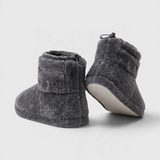 Ogrzewane Buty Domowe USB z Pluszu, 5 Poziomów