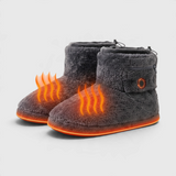 Ogrzewane Buty Domowe USB z Pluszu, 5 Poziomów