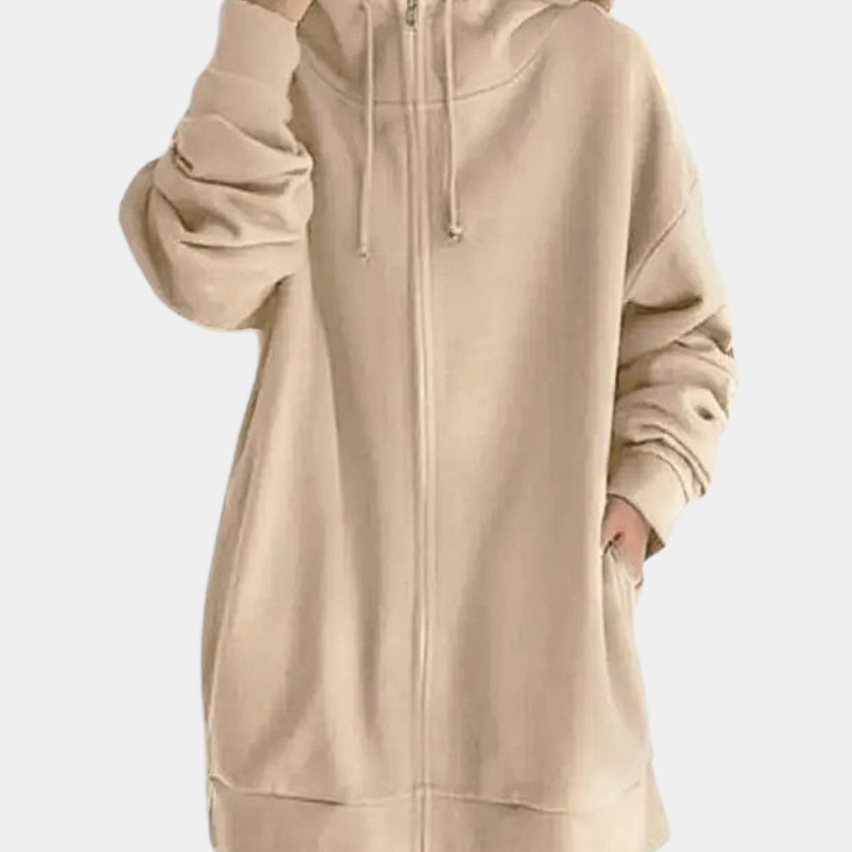 Długa Bluza Oversize z Kapturem – Komfort i Styl Casual