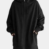 Długa Bluza Oversize z Kapturem – Komfort i Styl Casual