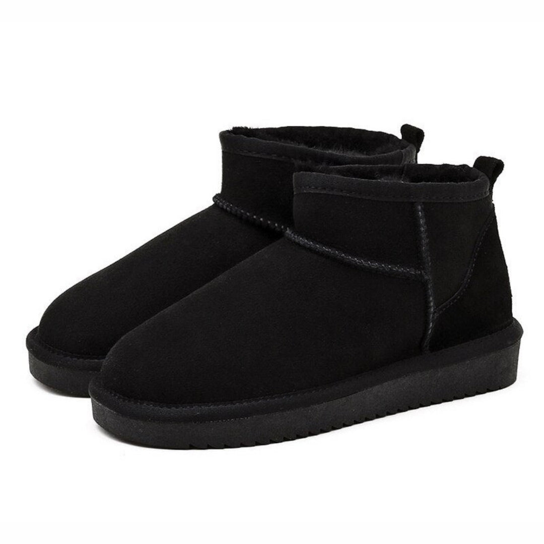 Ocieplane Kapcie Damskie typu Mini Boots na Chłodne Dni