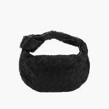 Pleciona Torebka Damska Hobo z Węzłem – Modna i Elegancka