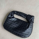 Pleciona Torebka Damska Hobo z Węzłem – Modna i Elegancka