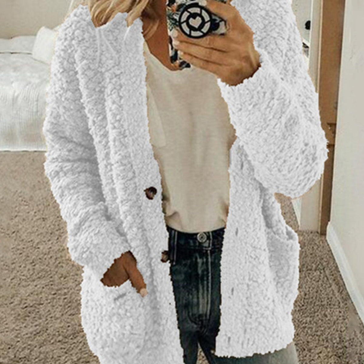 Miękki Kardigan Damski Oversize – Ciepły i Stylowy na Co Dzień