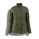 Damska kurtka militarna casual lekka stylowa na co dzień