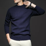 Męski sweter pullover o regularnym kroju