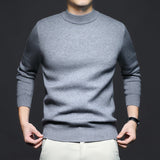 Męski sweter pullover o regularnym kroju