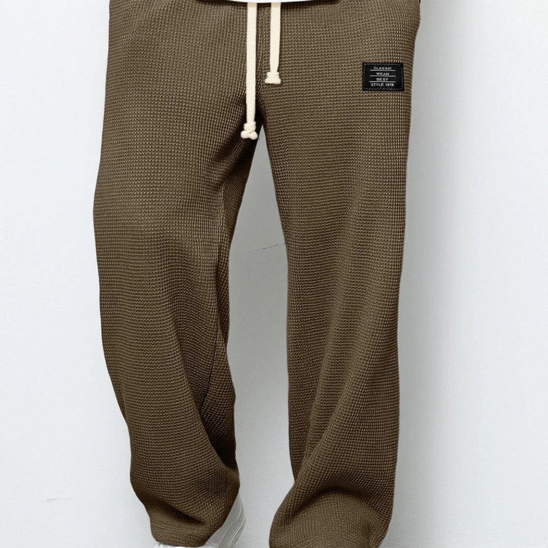 Męskie Spodnie Dresowe Oversize Komfort i Styl Streetwear