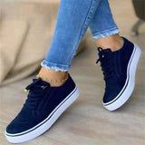 Sportowe Sneakersy Sznurowane z Grubą Podeszwą