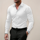 Męska koszula slim fit zapinana na guziki