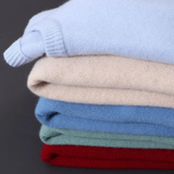 Męski sweter z kaszmiru, krój regular